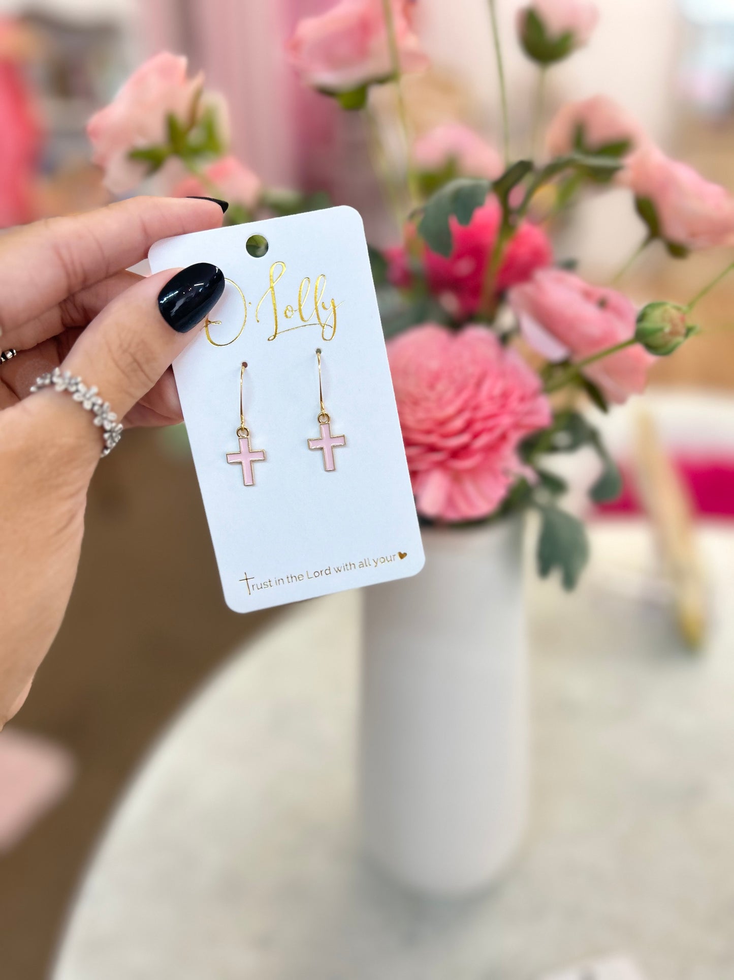 Cross Earrings