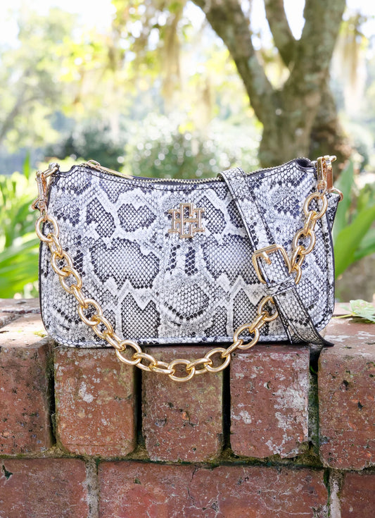 Caroline Hill Joan Crossbody Charcoal ES