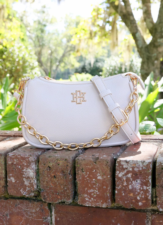 Caroline Hill Joan Crossbody Cream