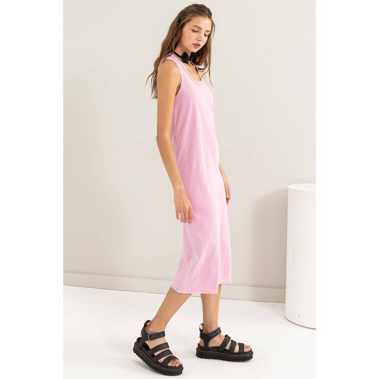 Lindsey Sleeveless Midi Dress