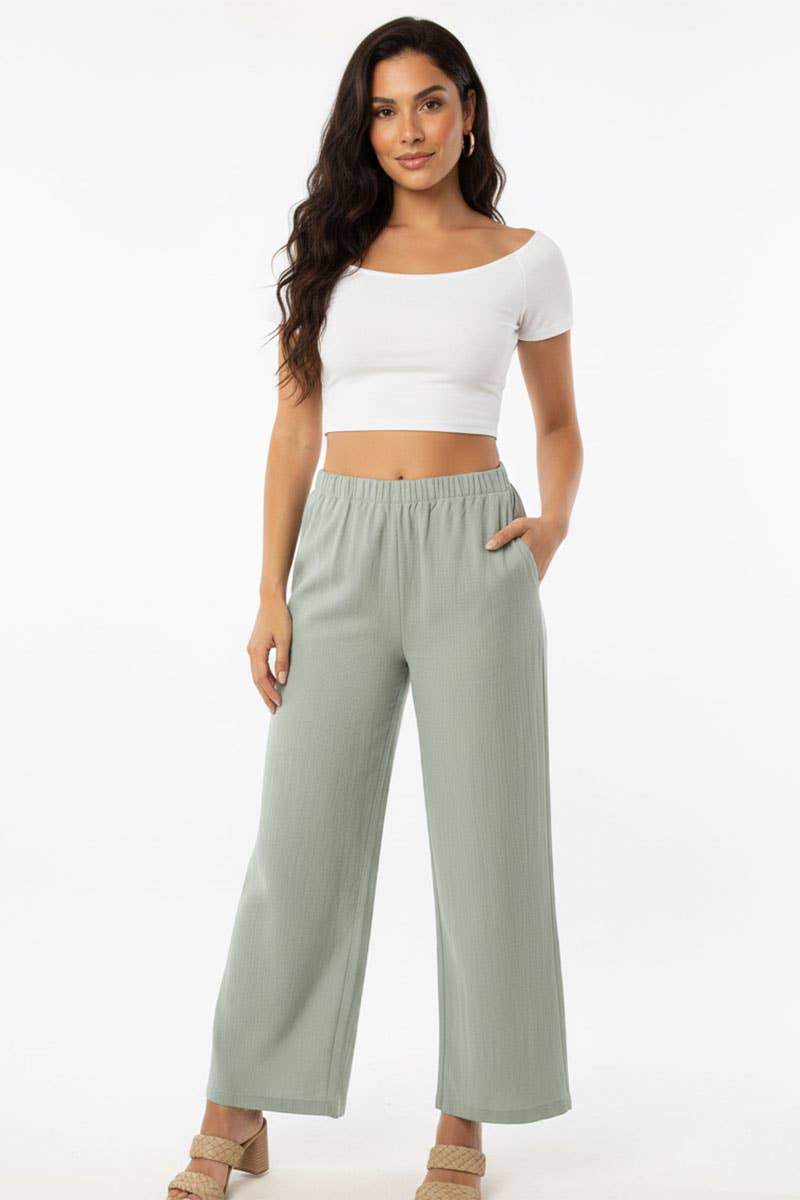 Marina Wide-Leg Pants