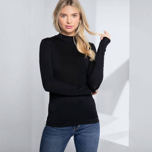 Ariana Mock Neck Top