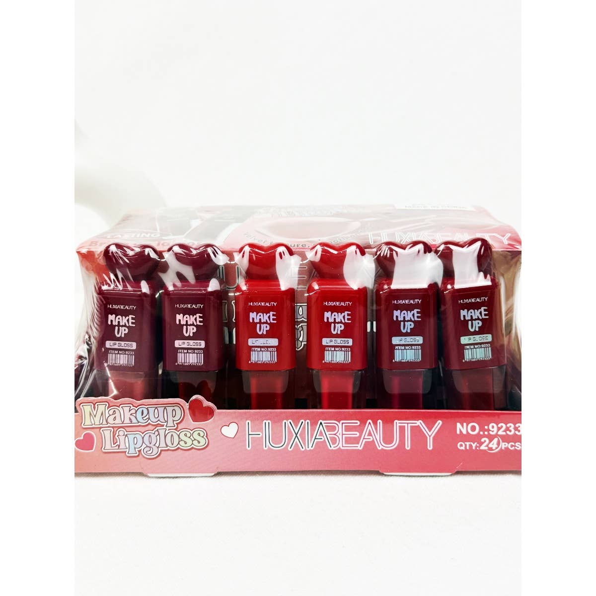 Red Heart Lip Gloss/Makeup