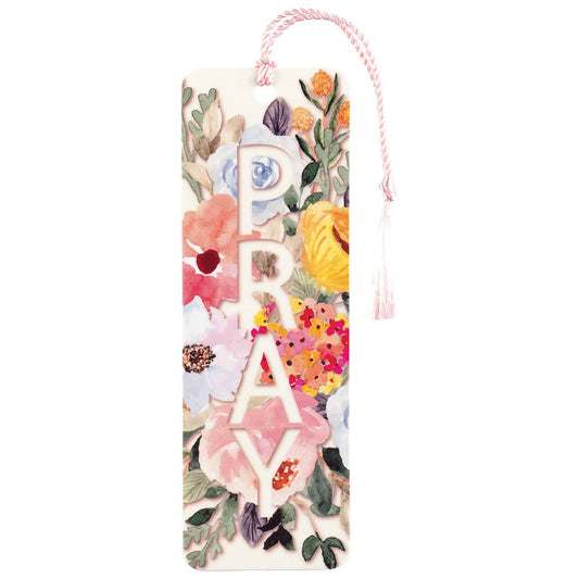 Floral Pray - Bookmark