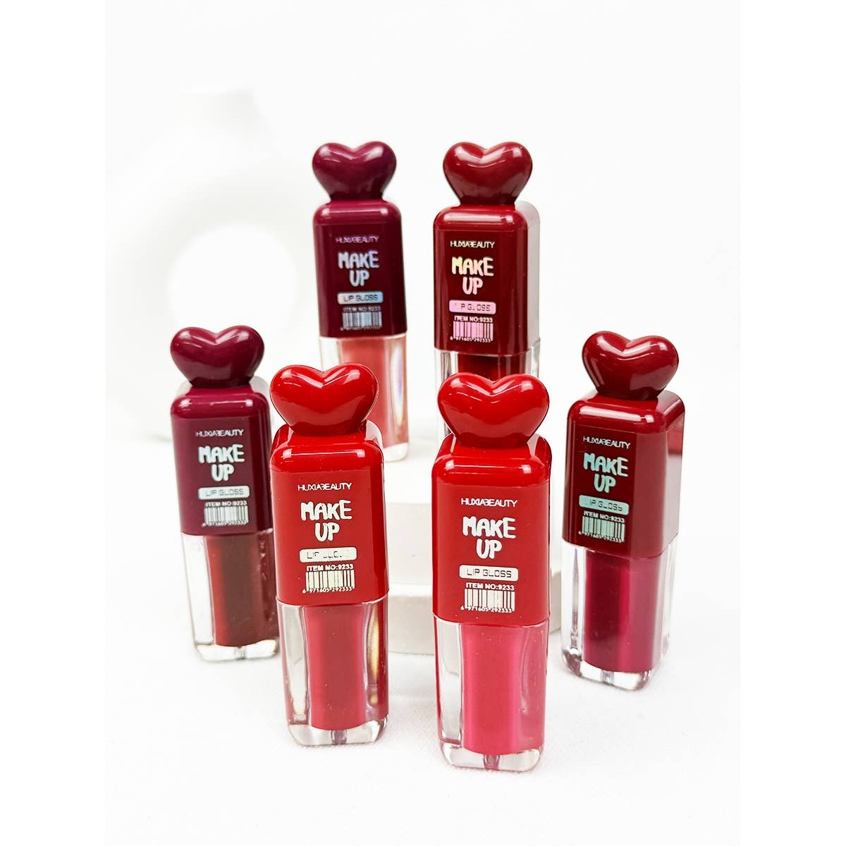 Red Heart Lip Gloss/Makeup