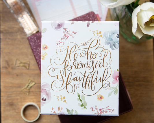 Bible Verse Card Box | Scripture Memory Box