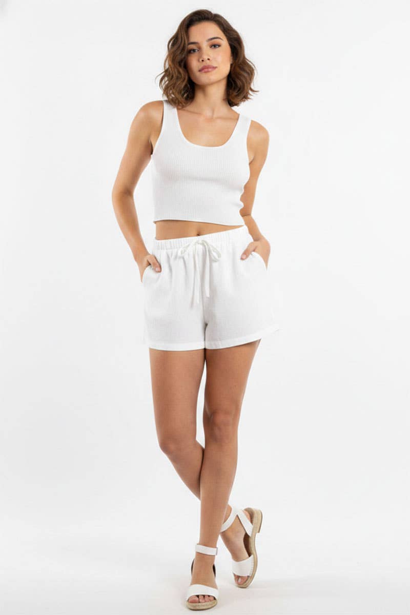 Mindy Cotton Shorts