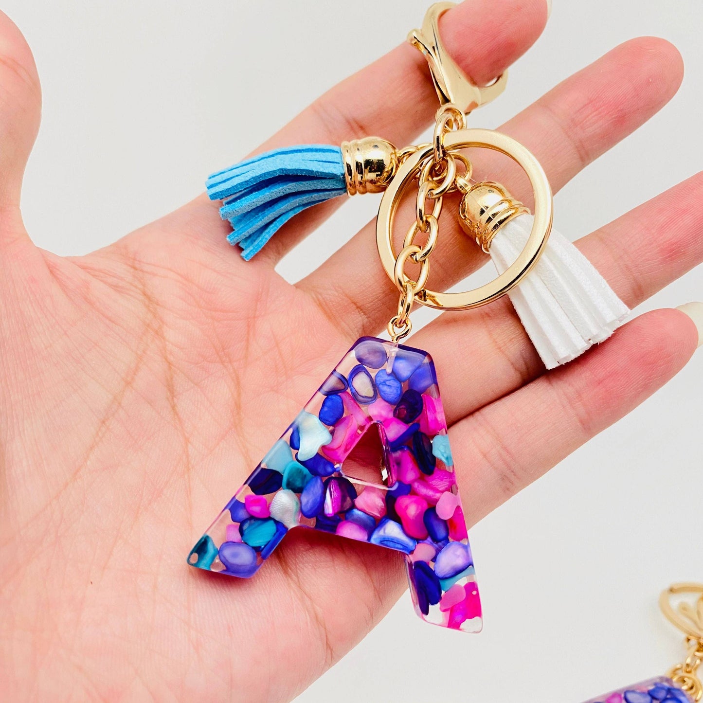 Letter initial Keychain