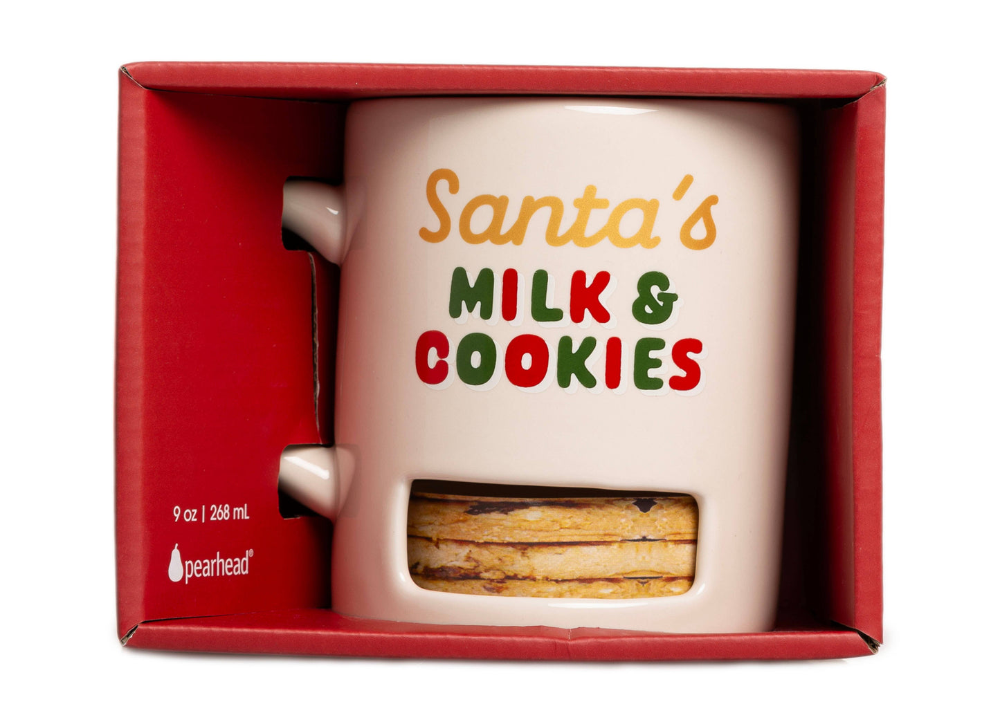 Santa’s Milk & Cookies Christmas Ceramic Mug
