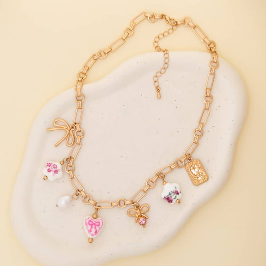 Andrea Charm Necklace