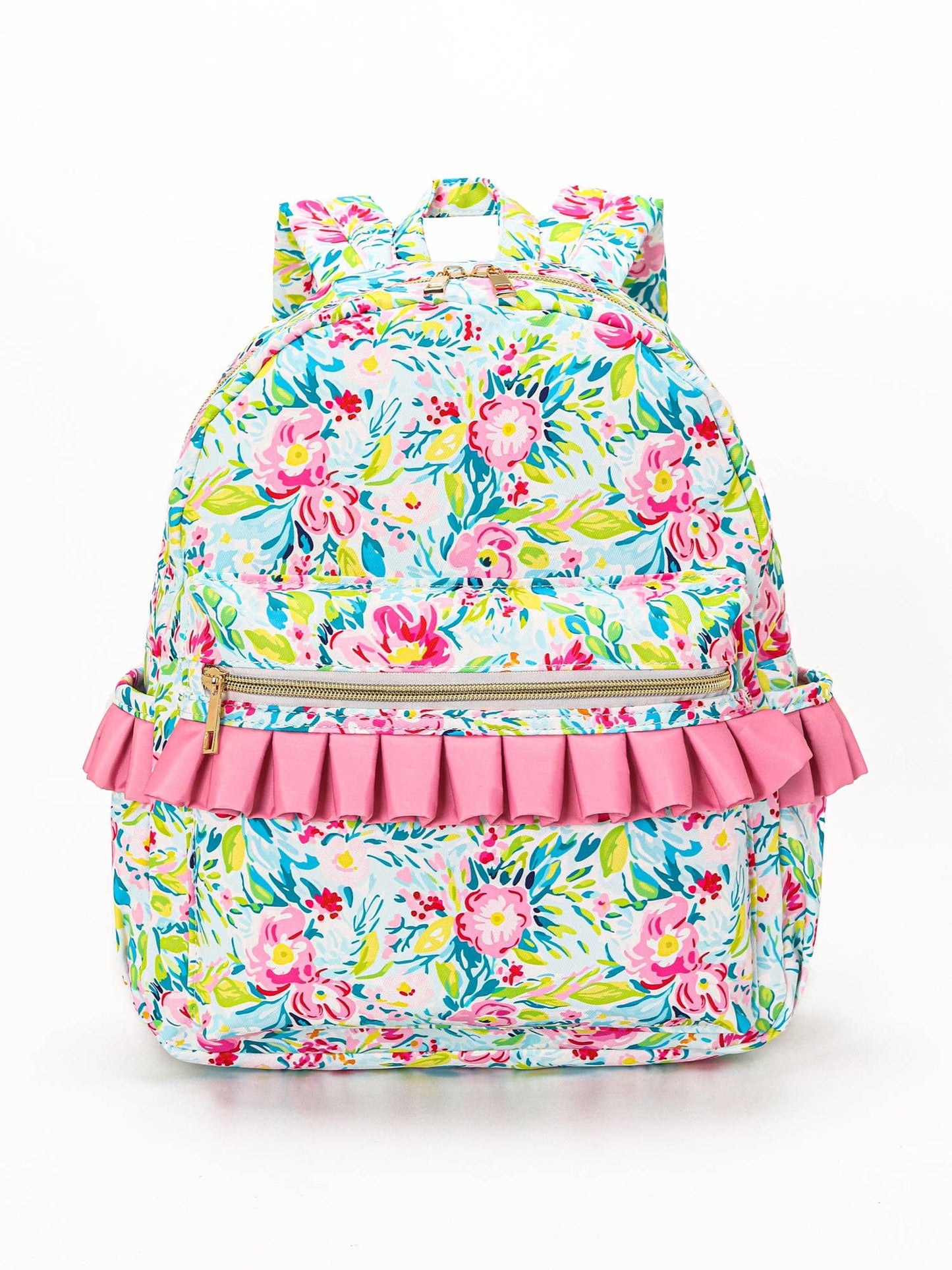 Ruffle Flower Mini Backpack