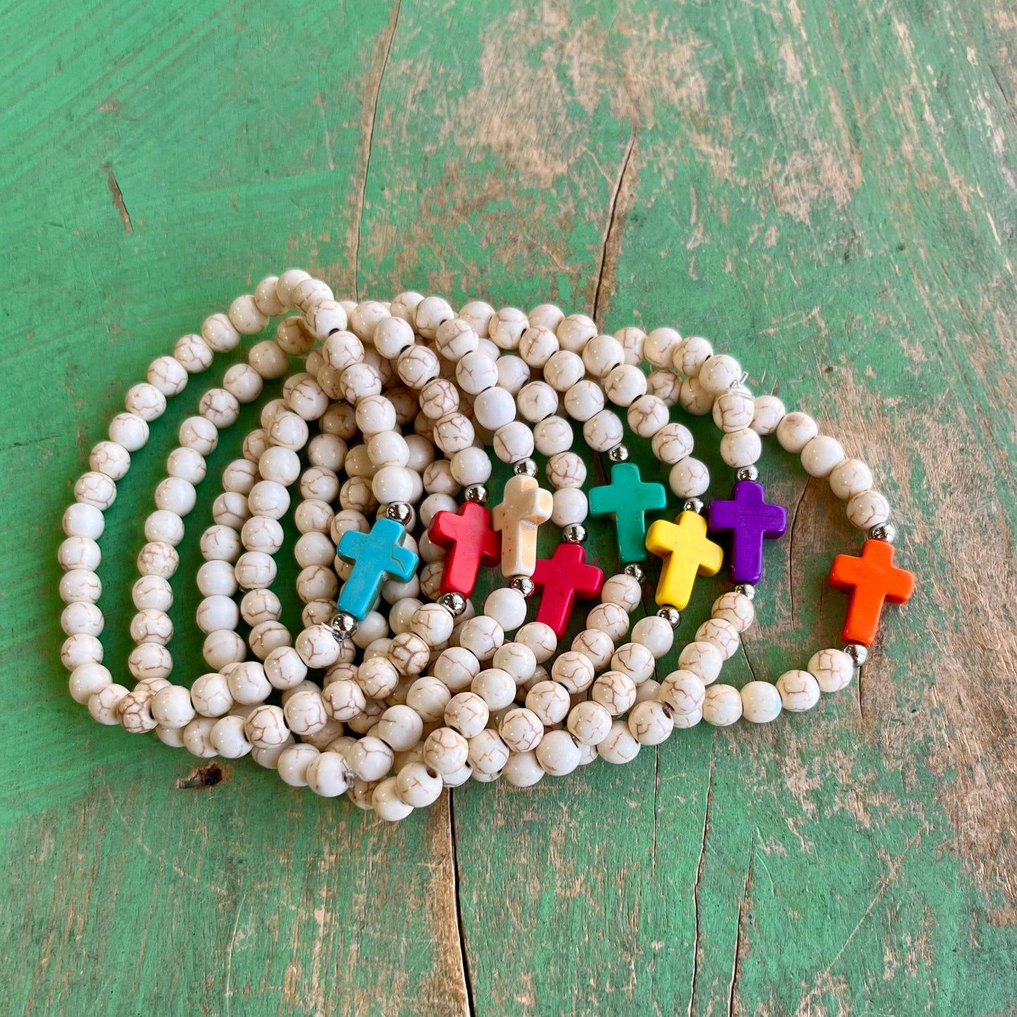 Romans Side Cross Bracelet