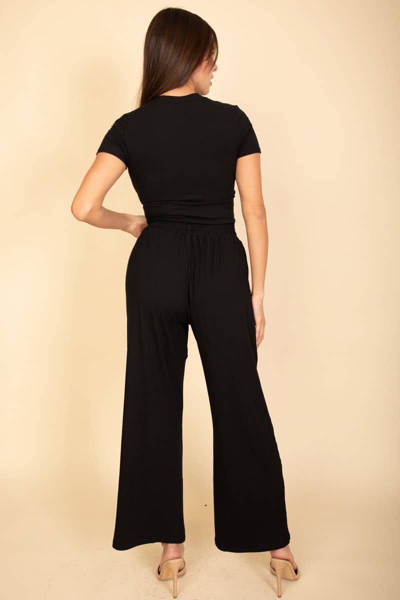 Camilla Crop Tee Lounge Matching Set