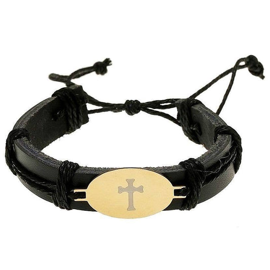 Jason Leather Cord Men’s Bracelets