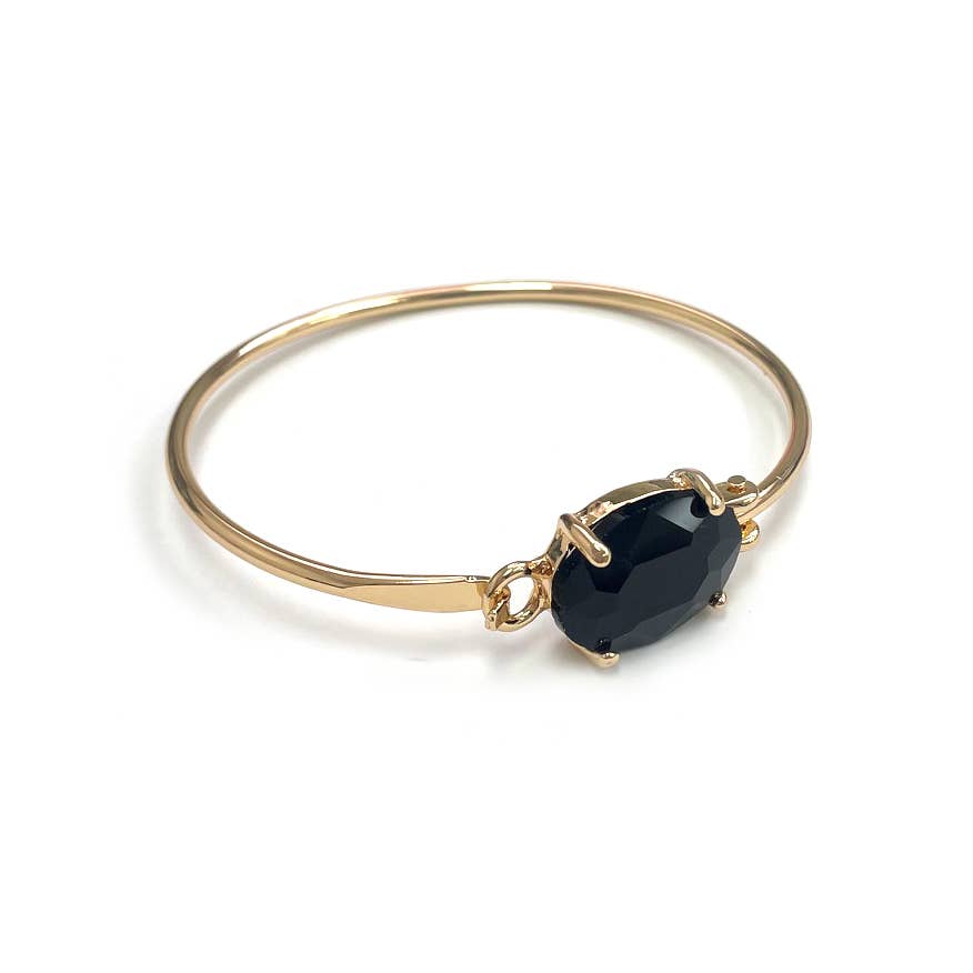 Abbie Oval Stone Cuff
