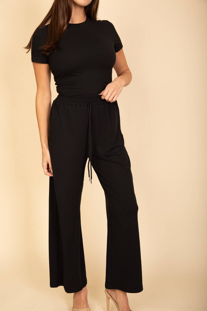 Camilla Crop Tee Lounge Matching Set