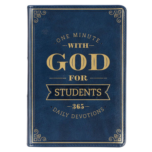 One Minute with God for Students Faux Leather