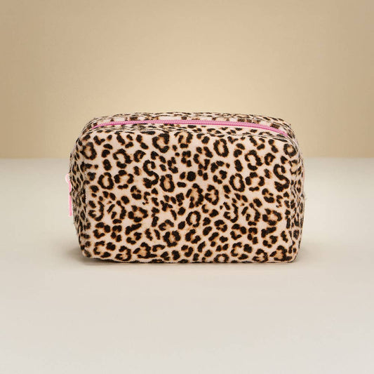 Leopard Print Cosmetic Pouch