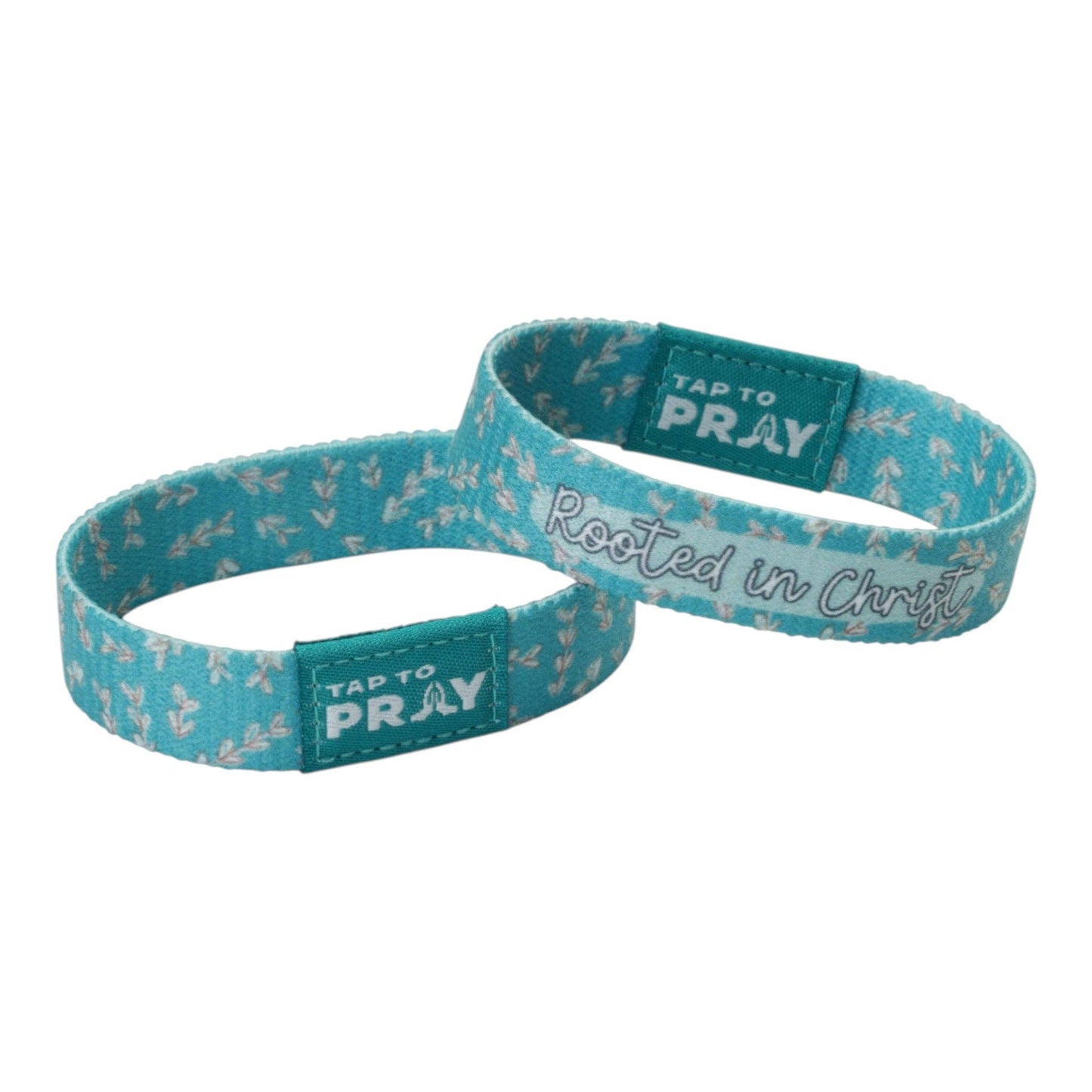 Tap To Pray - Kingfolk Series Wristband – Teal Rooted In Christ