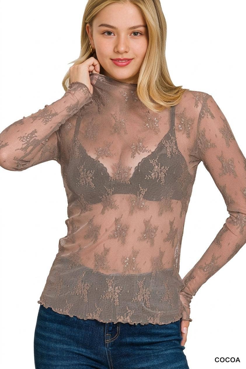Elowen Lace Top