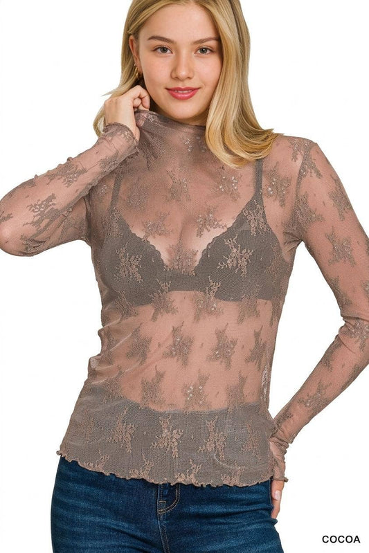 Elowen Lace Top