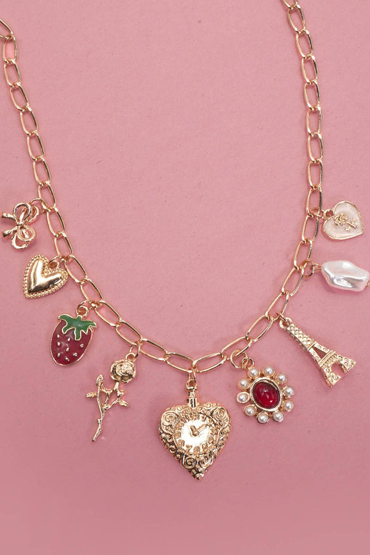 Paris Charm Necklace