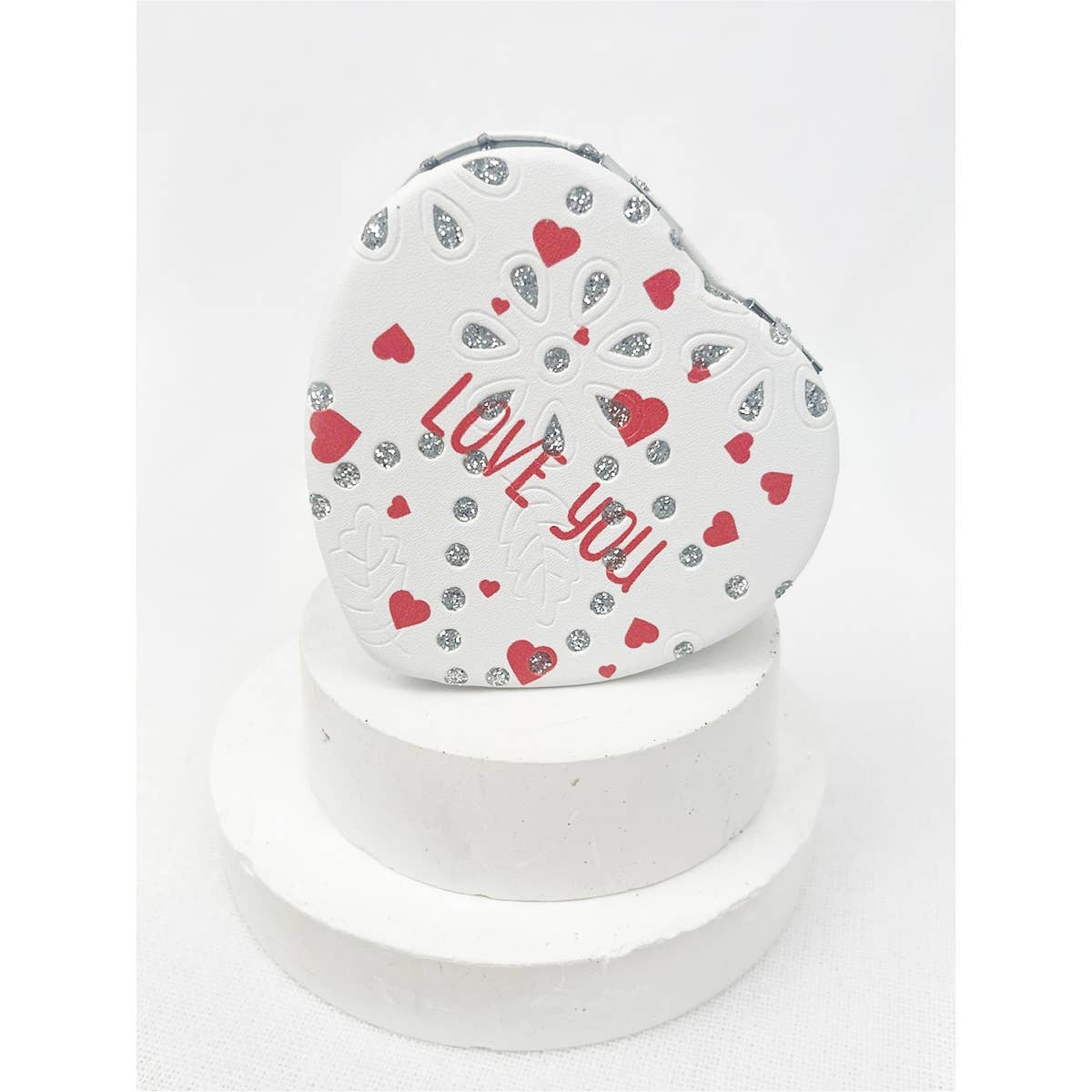 Valentines Heart Double Sided Mirror