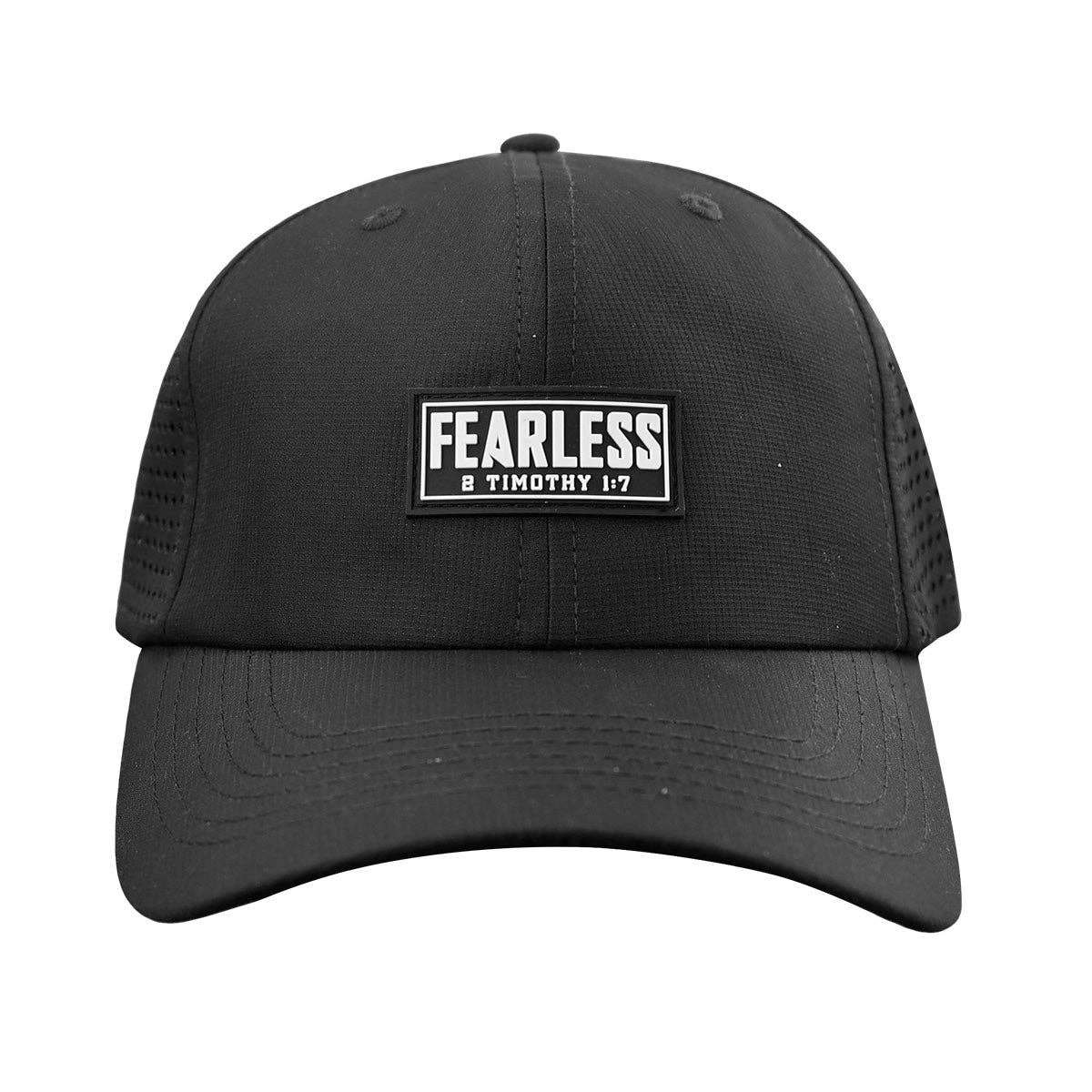 Kerusso Mens Cap - Black & White Fearless