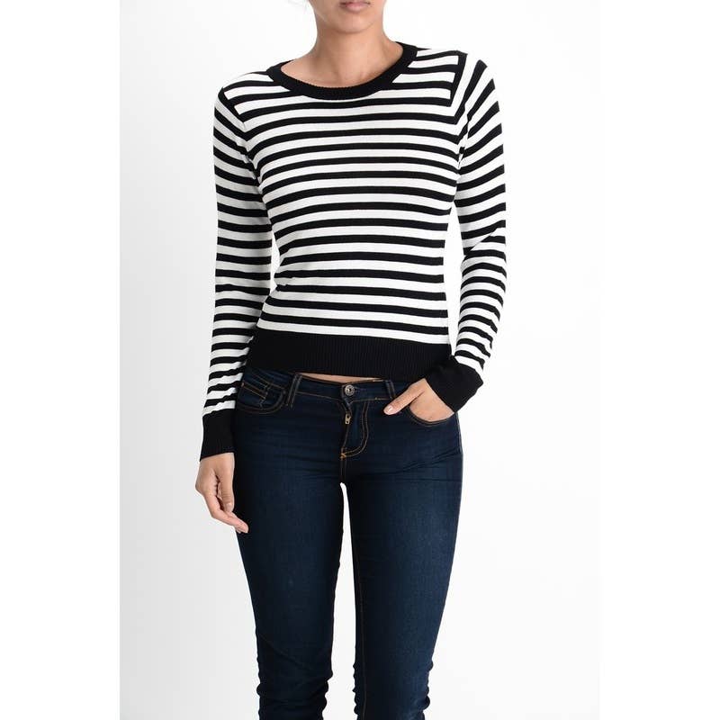 Eliza Striped Sweater