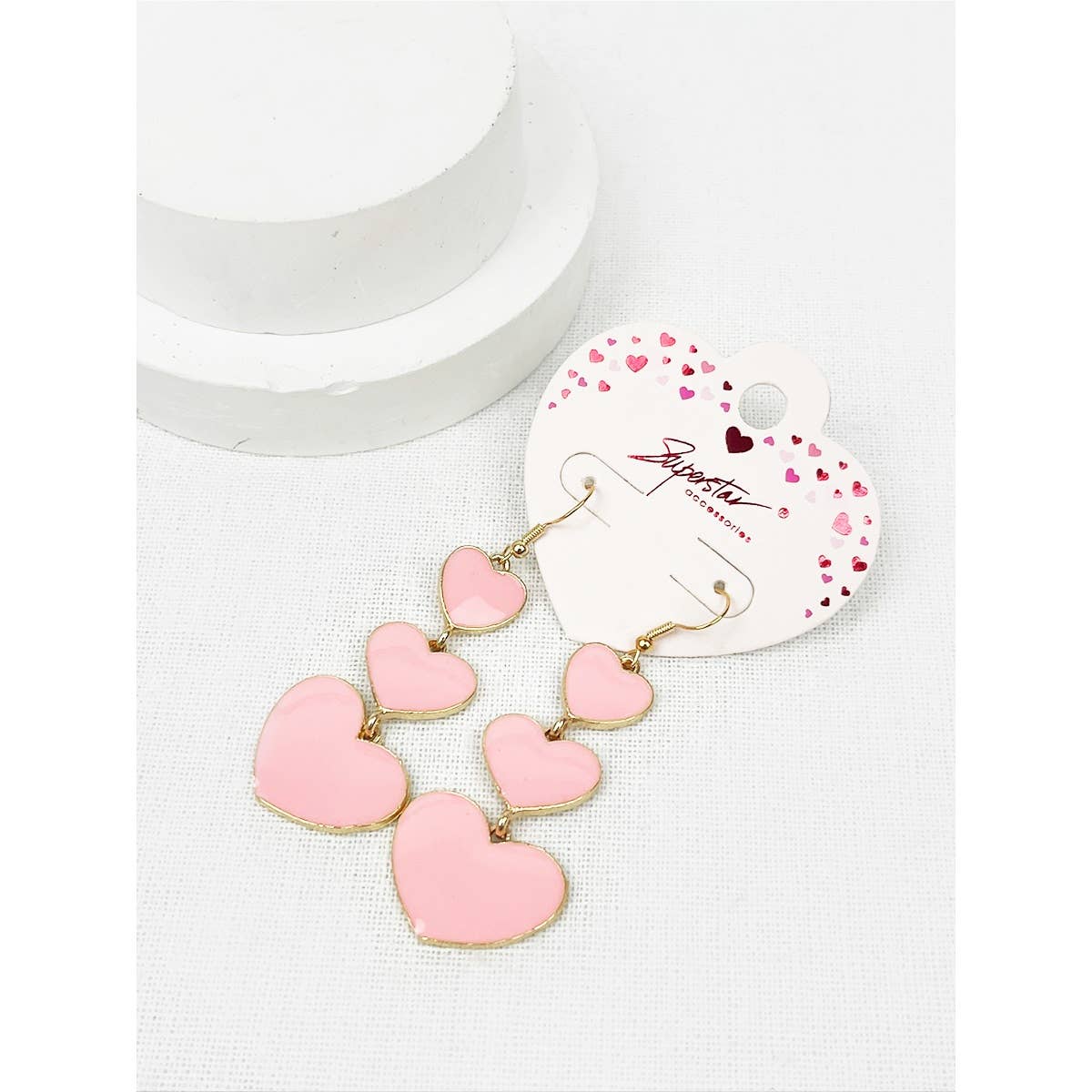 Heart Dangle Earrings