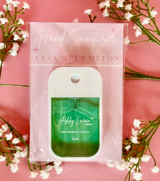 Ashley Lauren Cucumber Melon Hand Sanitizer Spray