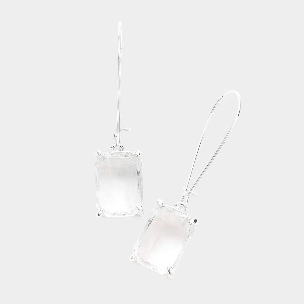 Emerald Cut Earrings