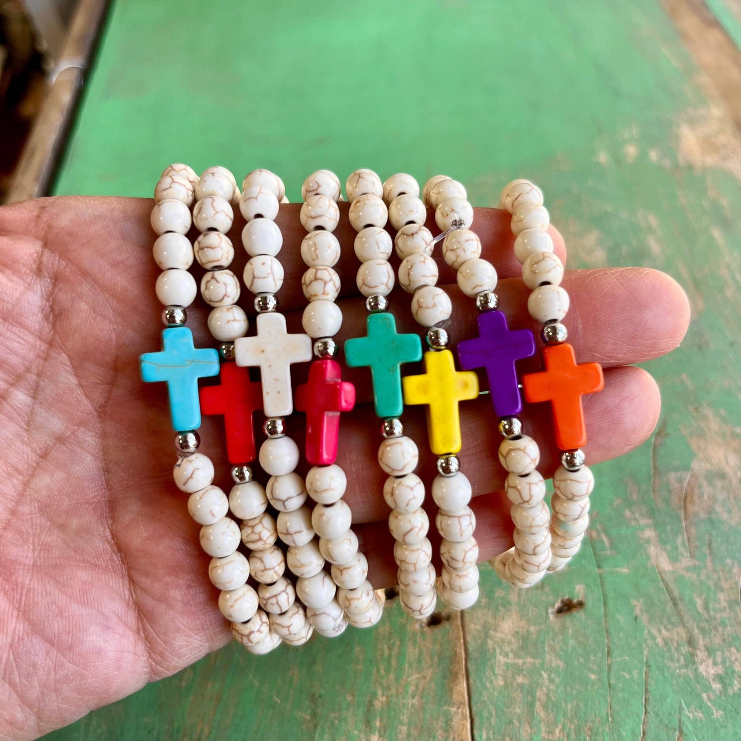 Romans Side Cross Bracelet