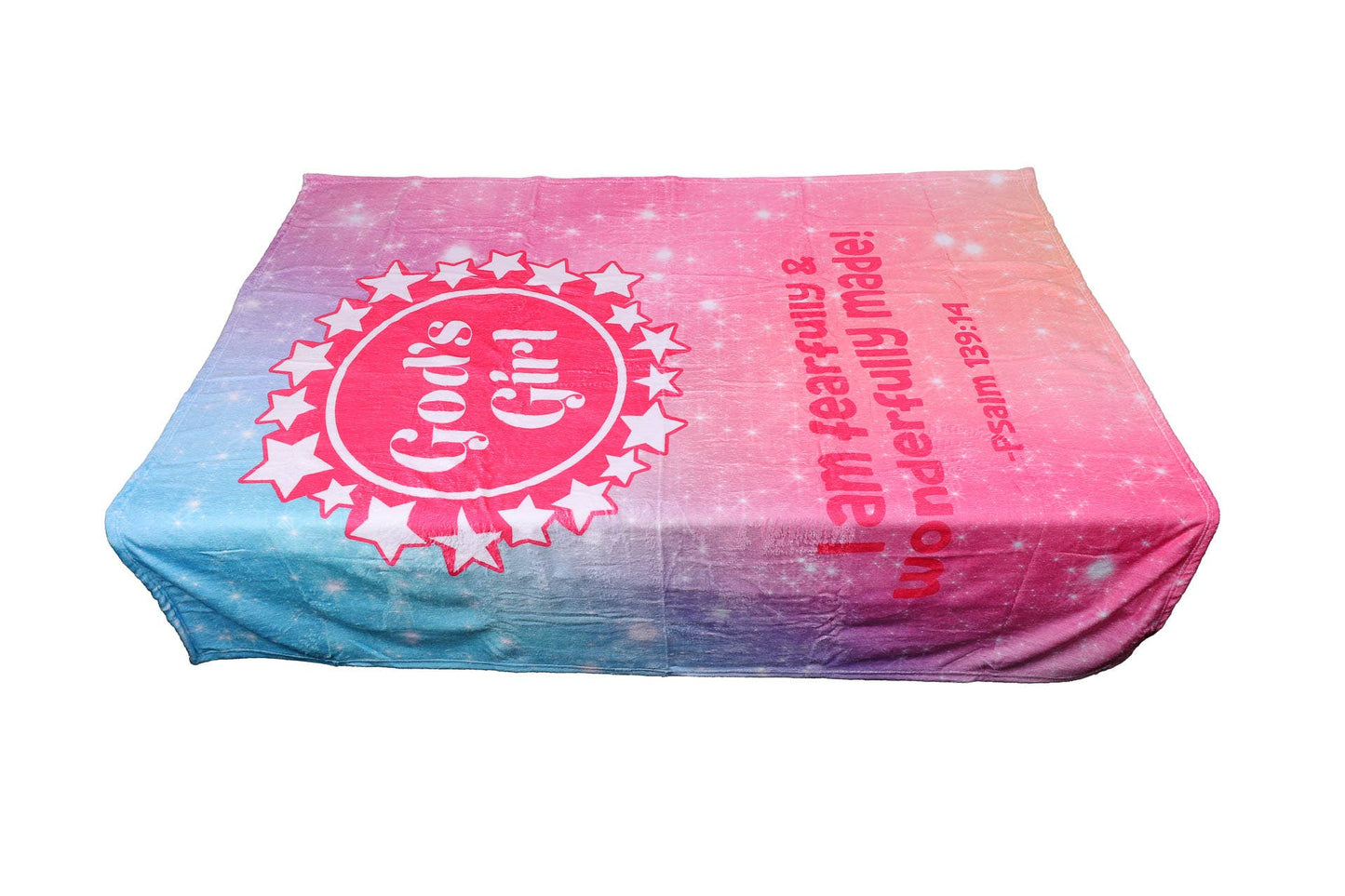 Kid's Throw Blanket - God's Girl