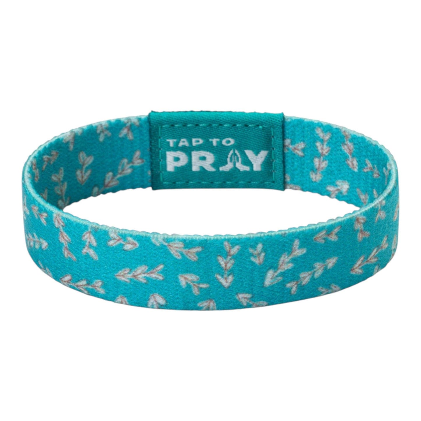 Tap To Pray - Kingfolk Series Wristband – Teal Rooted In Christ