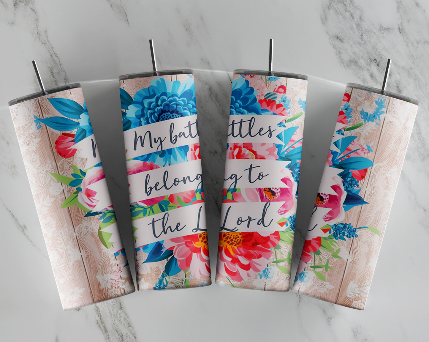My Battles Belong To The Lord Tumbler