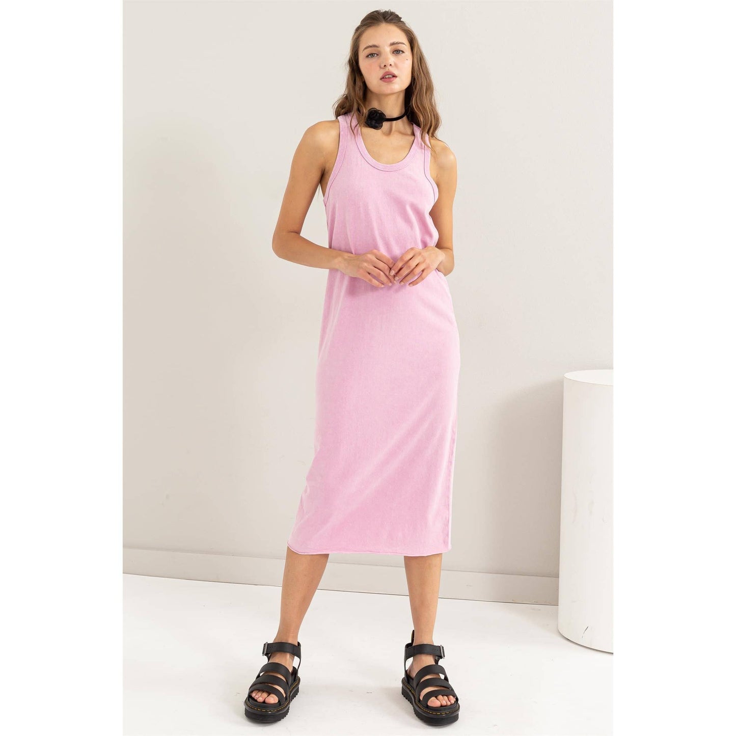 Lindsey Sleeveless Midi Dress