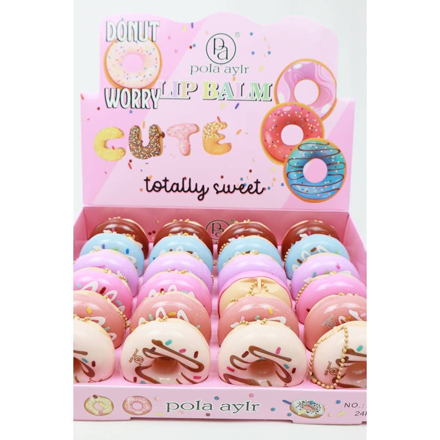 Donut Lip Balm Set