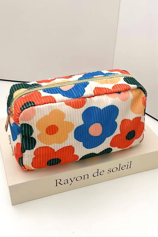 Flower Cosmetic Bag