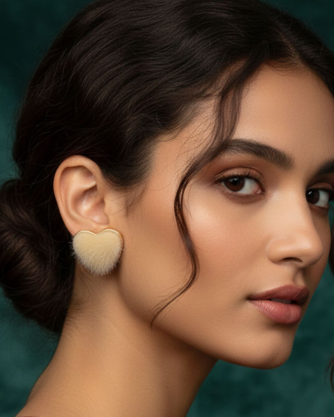 Valentines Day Fuzzy Earrings